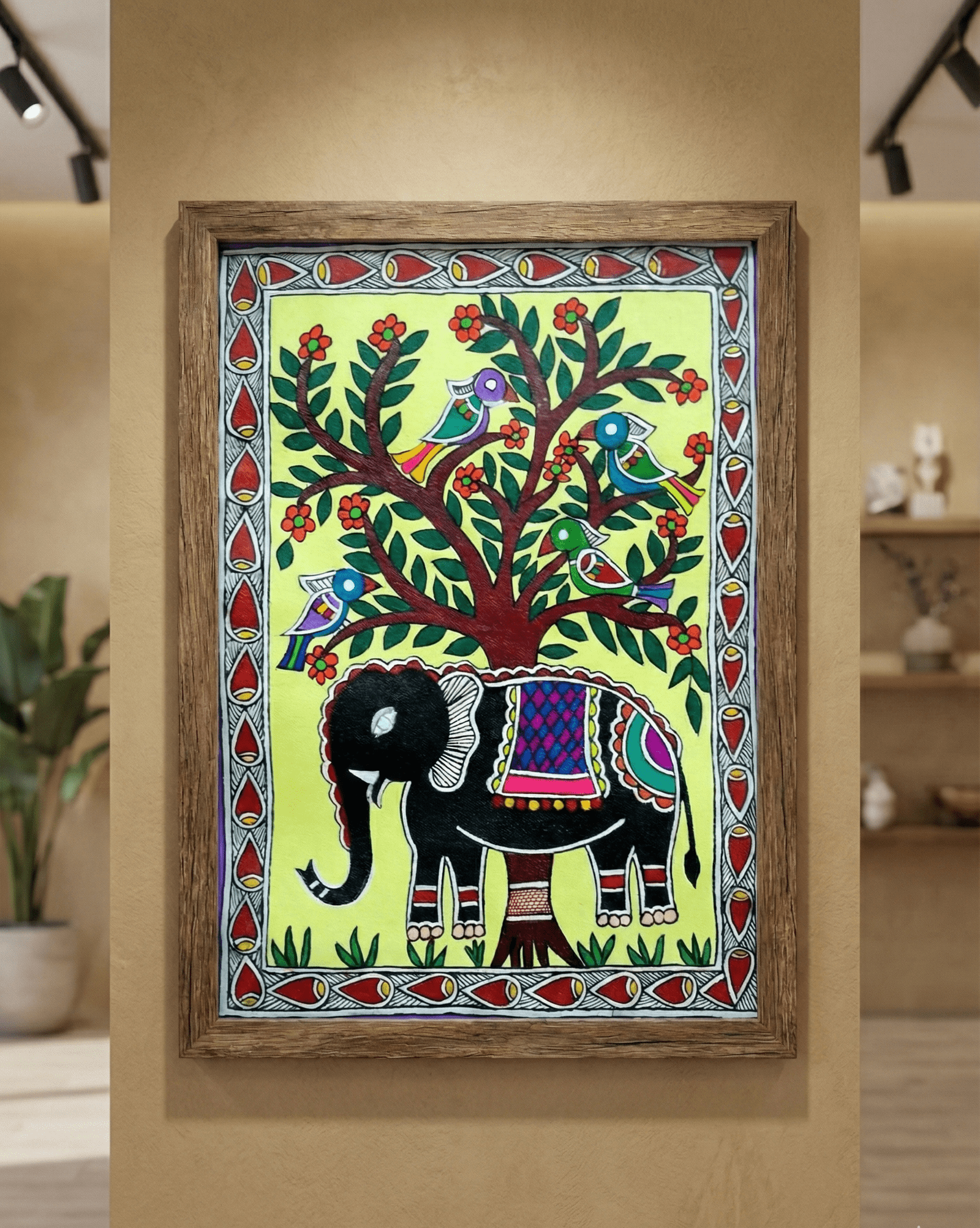 Madhubani Wall Painting